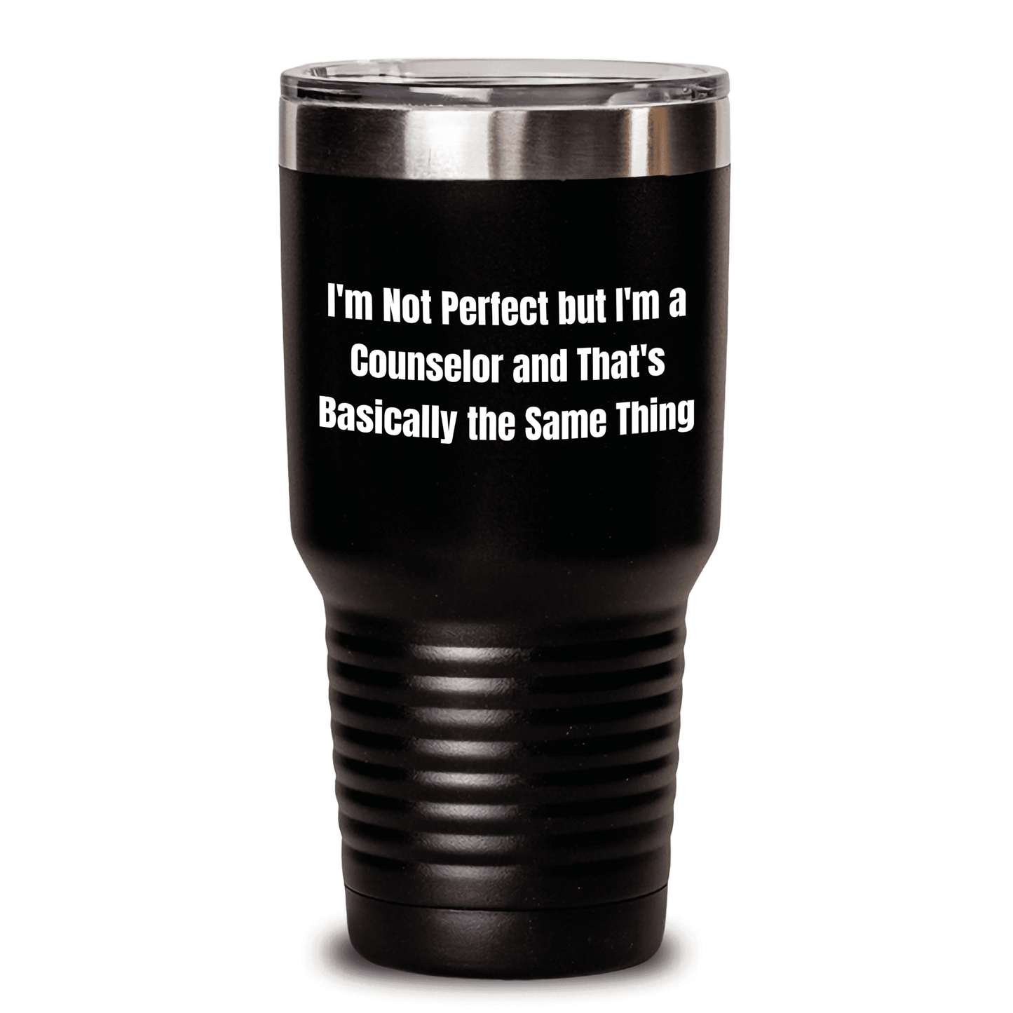 Funny Counselor Gift for Mother's Day, I'm Not Perfect But I'm A Counselor And That's Basically The Same Thing Tumbler Gifts from Women to Counselor, Unique Counselor Mug - Mallard Moon Gift Shop
