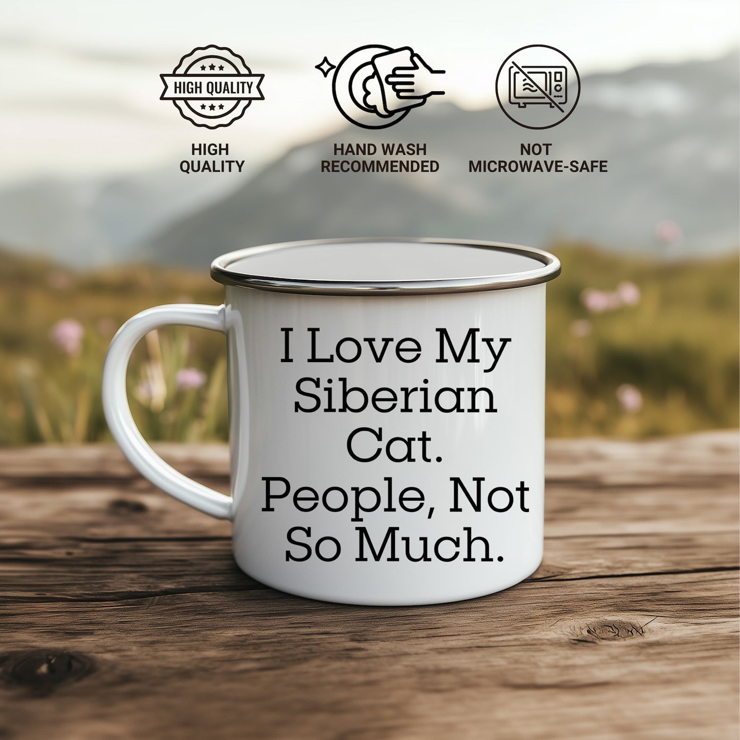 Funny Gifts from Friends to Family in South Carolina - Six Month Vacation Camping Mug, 12 oz Stainless Steel with Enamel Finish, Birthday Unique Treasures - Mallard Moon