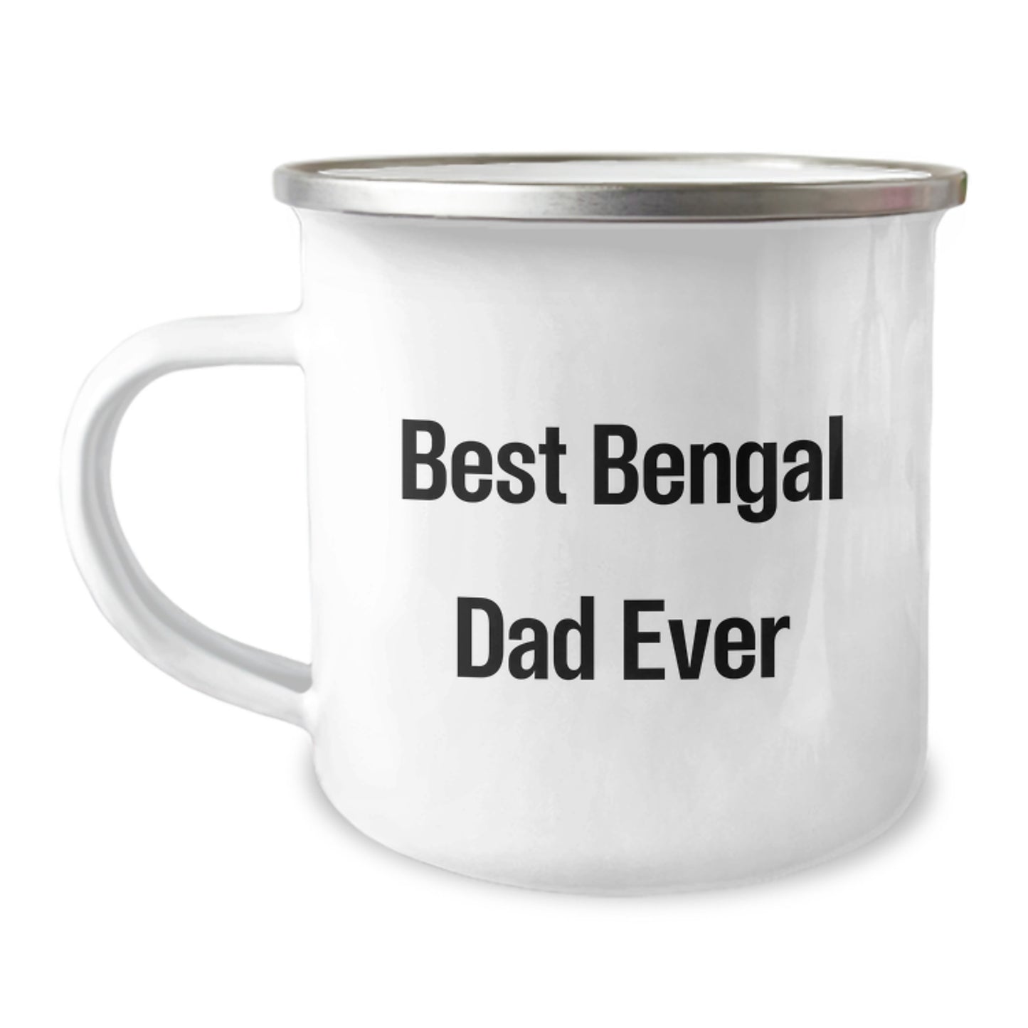 Best Bengal Dad Ever Funny Camping Mug for Graduation Gifts from Family to Bengal Cat Lover Friends - Image 1