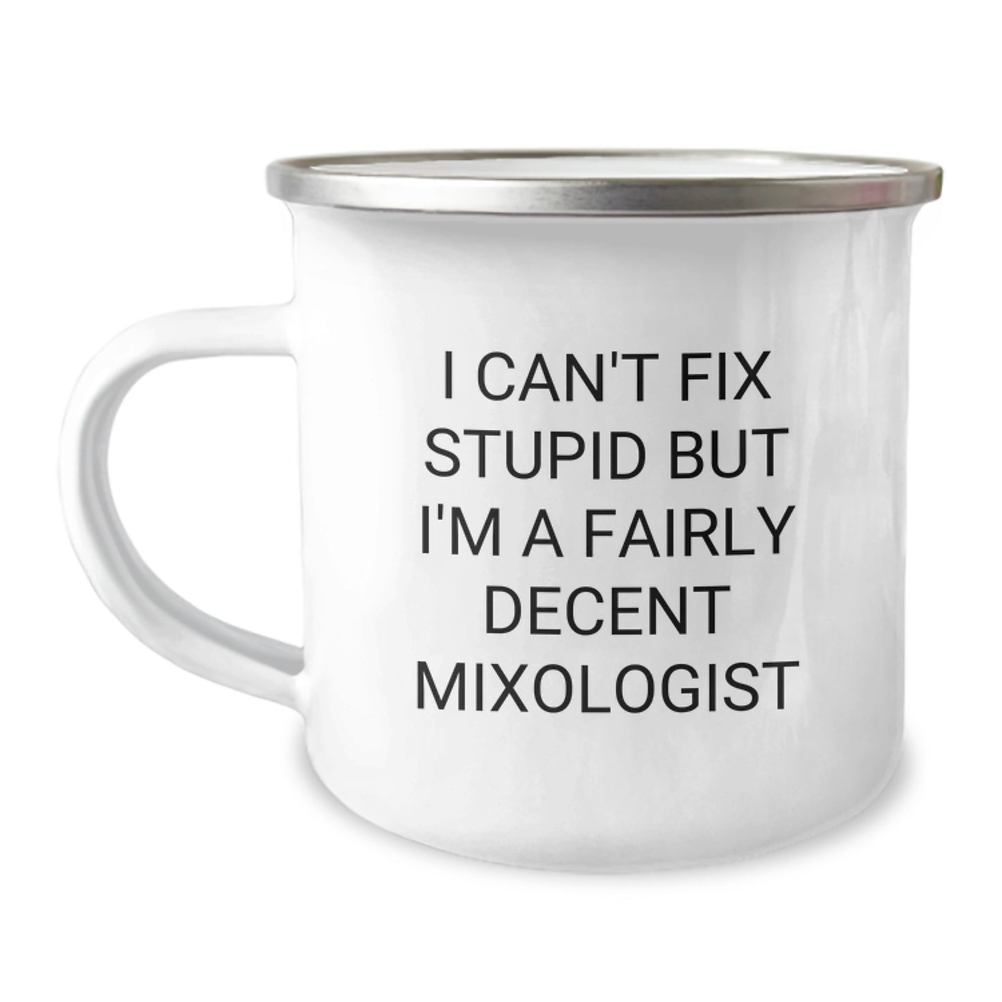 Funny Mixologist Camping Mug Gifts from Friends for Men on Christmas - Image 1