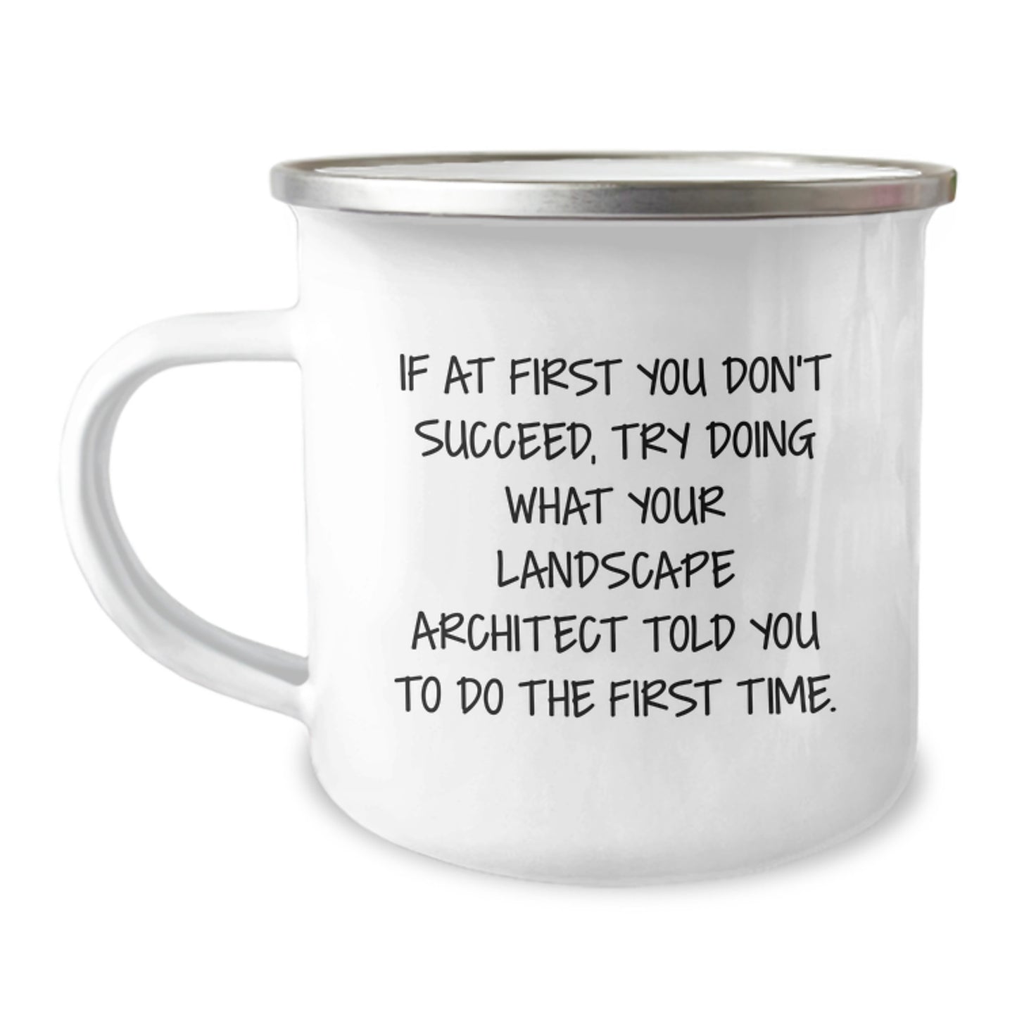 Funny Landscape Architect Gifts for Men from Family - Christmas Unique Mugs for Camping Enthusiasts with Inspirational Quote - Image 1