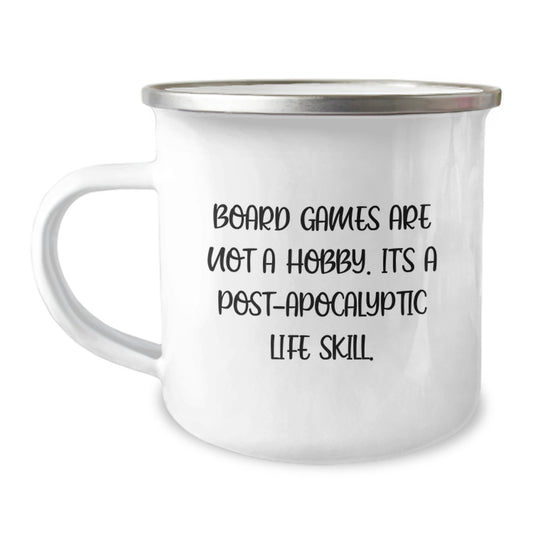 Funny Board Games Lovers Gifts from Friends, Camping Mug for Board Games Enthusiasts, Graduation Unique Gifts for Him or Her, Gifts for Men, Women, and Friends, Inspirational Quote - Image 1
