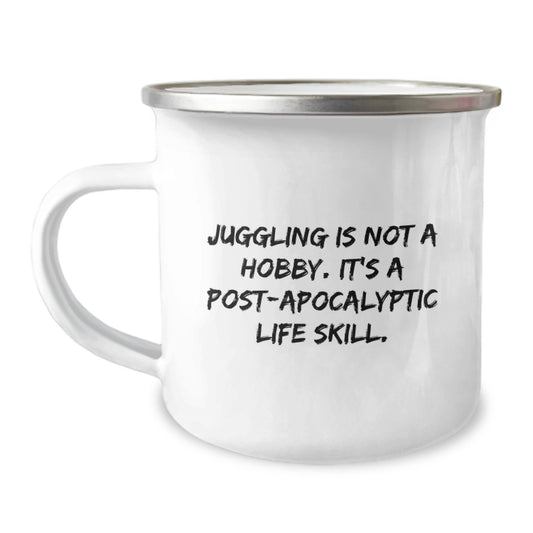Juggling Gifts for Men - Funny Camping Mug for Juggling Enthusiasts, Gifts from Friends, Unique Christmas Unique Gifts for Him - Image 1