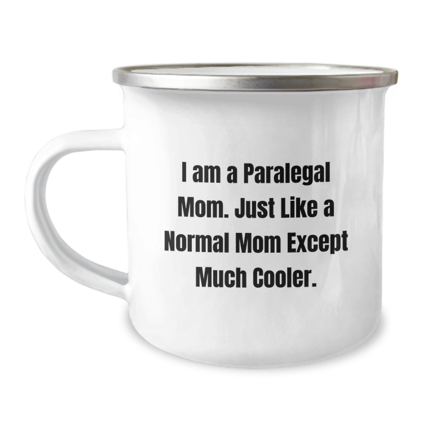 Funny Gifts from Paralegal Moms for Paralegal Friends - Paralegal Camping Mug, Unique Christmas Unique Gifts for Paralegal Women - Image 1