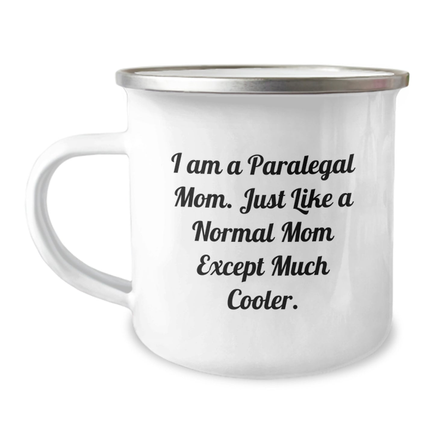 Funny Christmas Unique Gifts for Paralegal Moms, Unique Paralegal Office Mugs, Camping Mugs for Lawyers, 'I Am A Paralegal Mom' Mug - Image 1