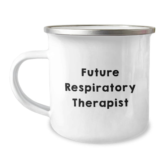 Funny Inspirational Gifts for Future Respiratory Therapist from Friends or Family, Christmas Unique Gifts, Camping Mug - Image 1