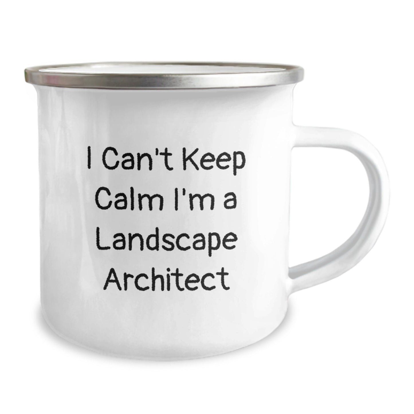Funny Landscape Architect Gifts, I Can't Keep Calm I'm A Landscape Architect, Camping Mug, Birthday Unique Gifts from Friends to Landscape Architects - Image 2