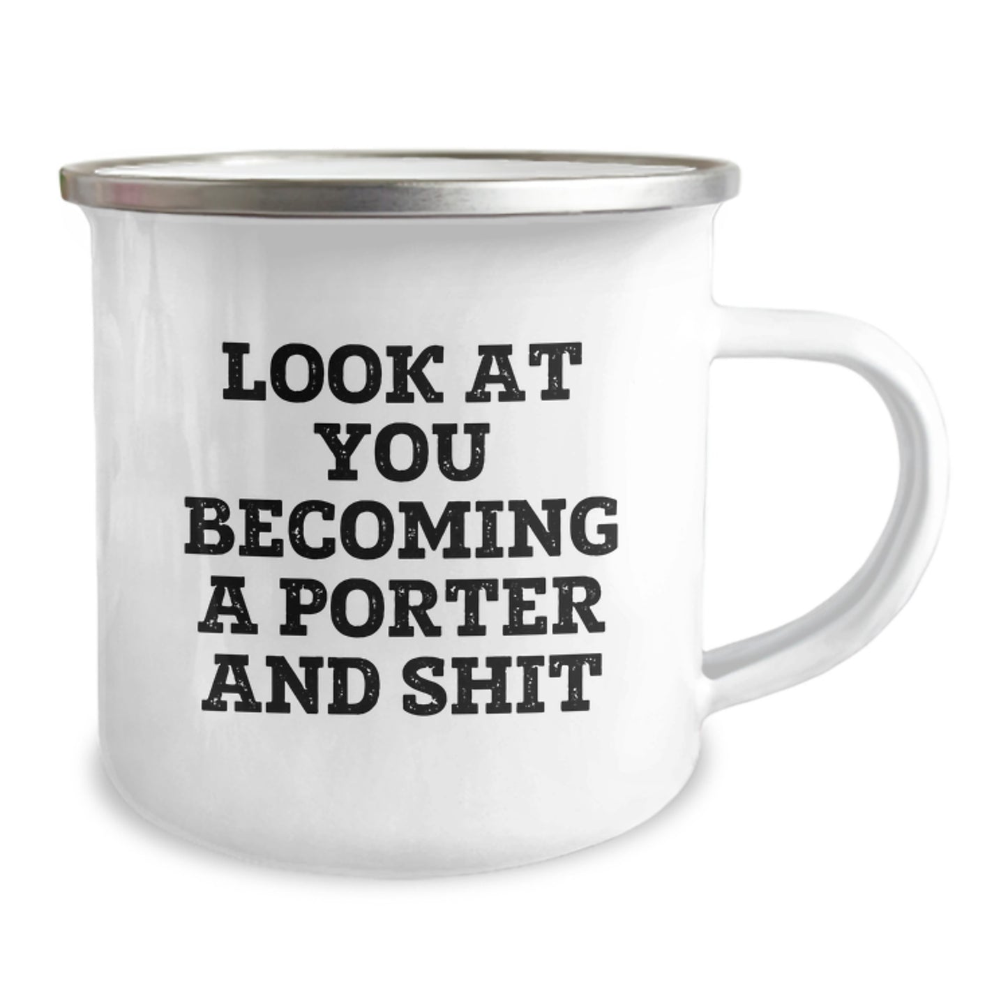 Funny Quote Camping Mug for Porter Gifts - Birthday Present from Friends, Coworkers to Family - Image 2
