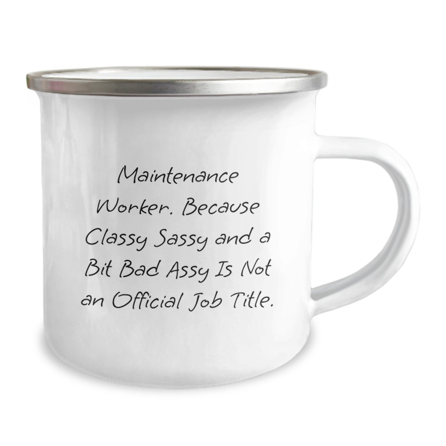 Funny Maintenance Worker Gifts for Him - Sassy Humor Christmas Unique Mug with Quote - Gifts from Men to Friends - Image 2