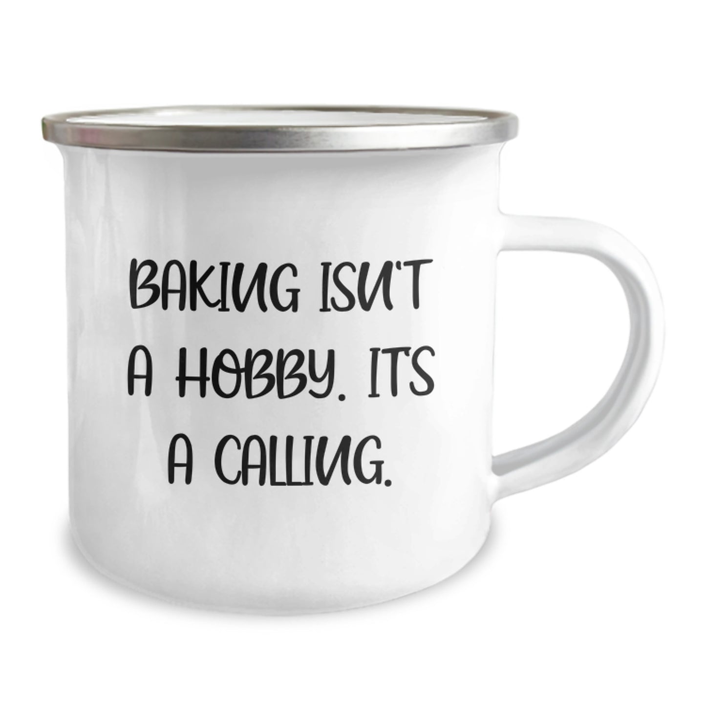 Baking Gifts for Family Friends Men Women Baking Enthusiasts from Men Women - Funny Quote Christmas Unique Gifts for Baking Lover Camping Mug - Image 2
