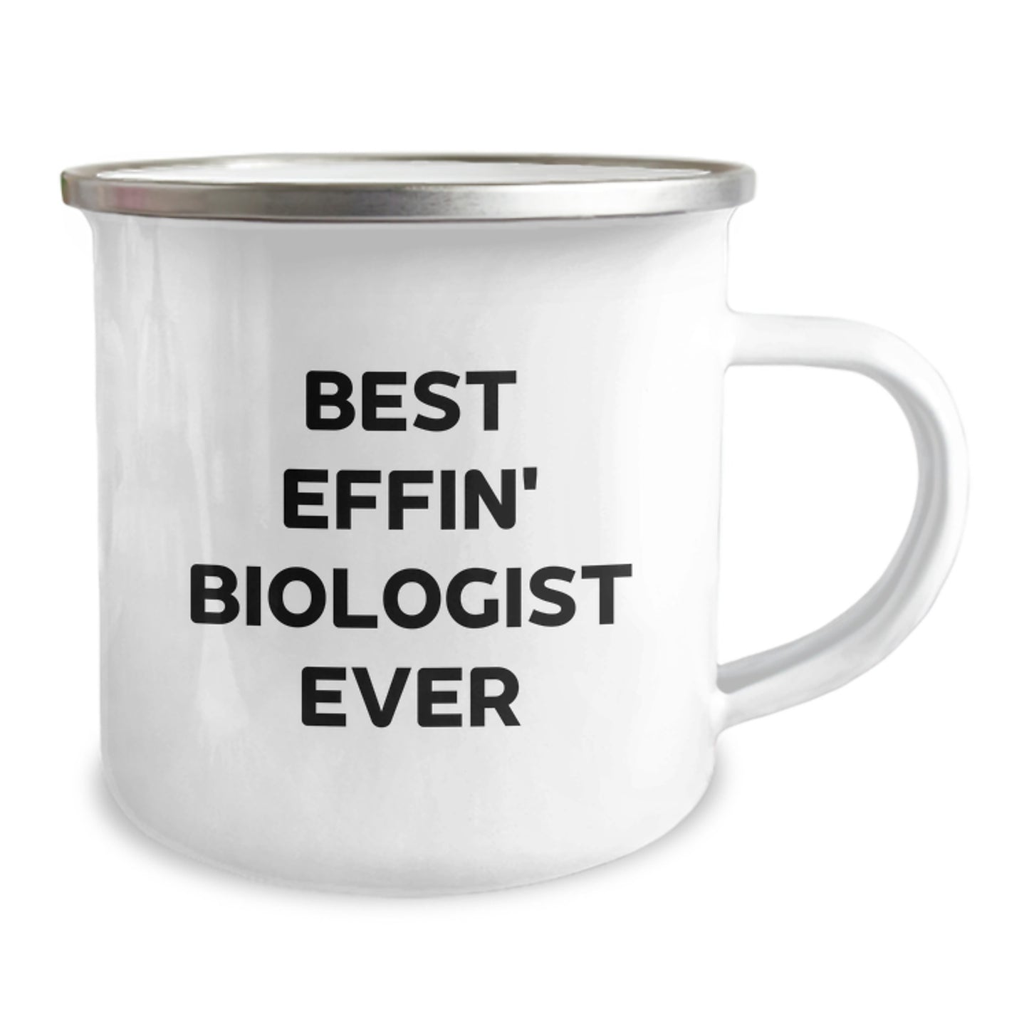 Funny Biologist Gifts from Men to Friends - Best Effin' Biologist Ever Camping Mug for Christmas Unique Gifts - Image 2