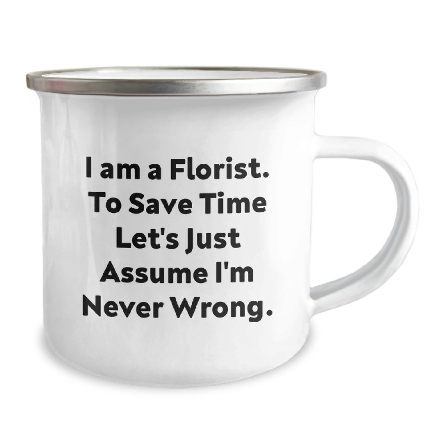 Funny Camping Mug Gifts from Florist to Friends and Family for Christmas - Image 2