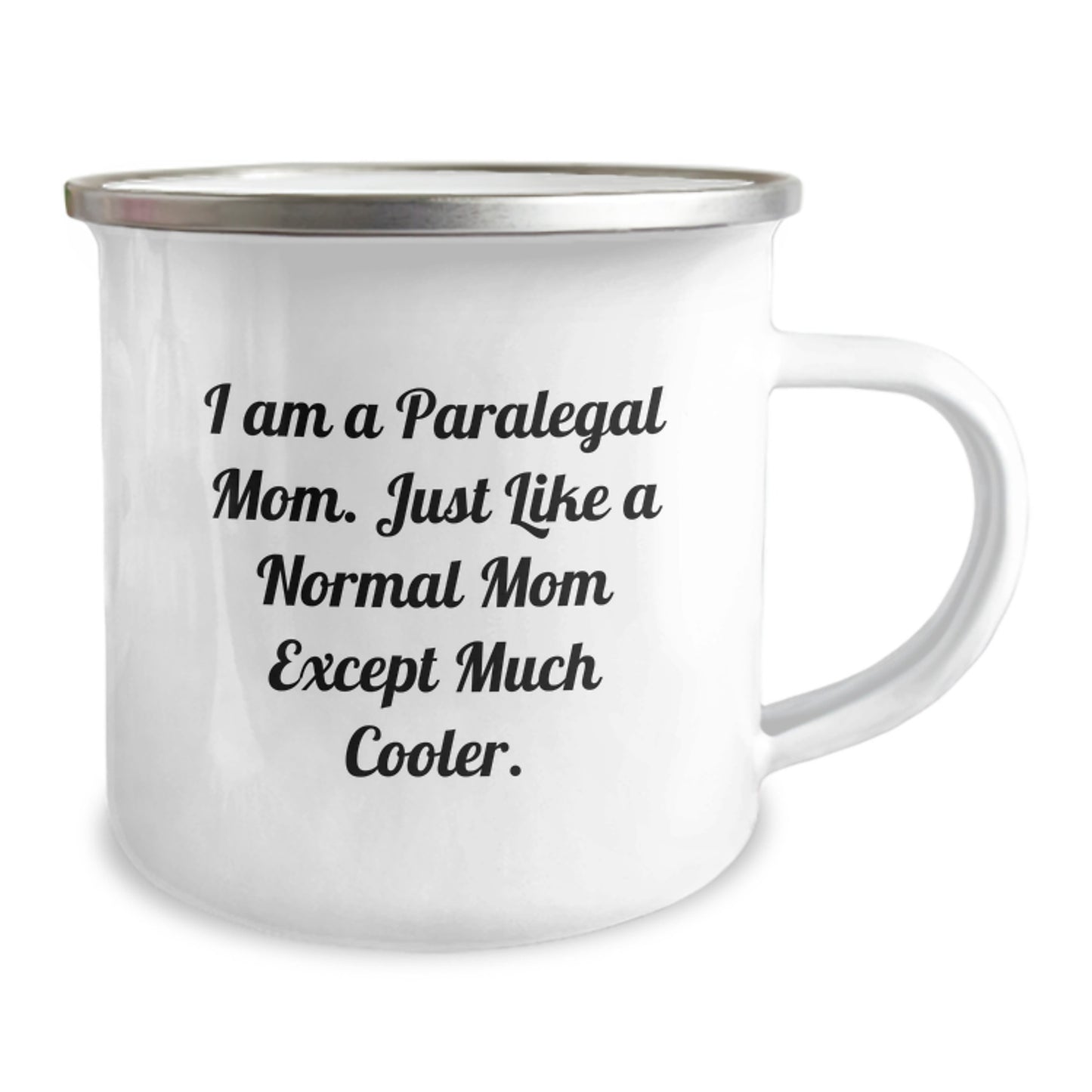 Funny Christmas Unique Gifts for Paralegal Moms, Unique Paralegal Office Mugs, Camping Mugs for Lawyers, 'I Am A Paralegal Mom' Mug - Image 2