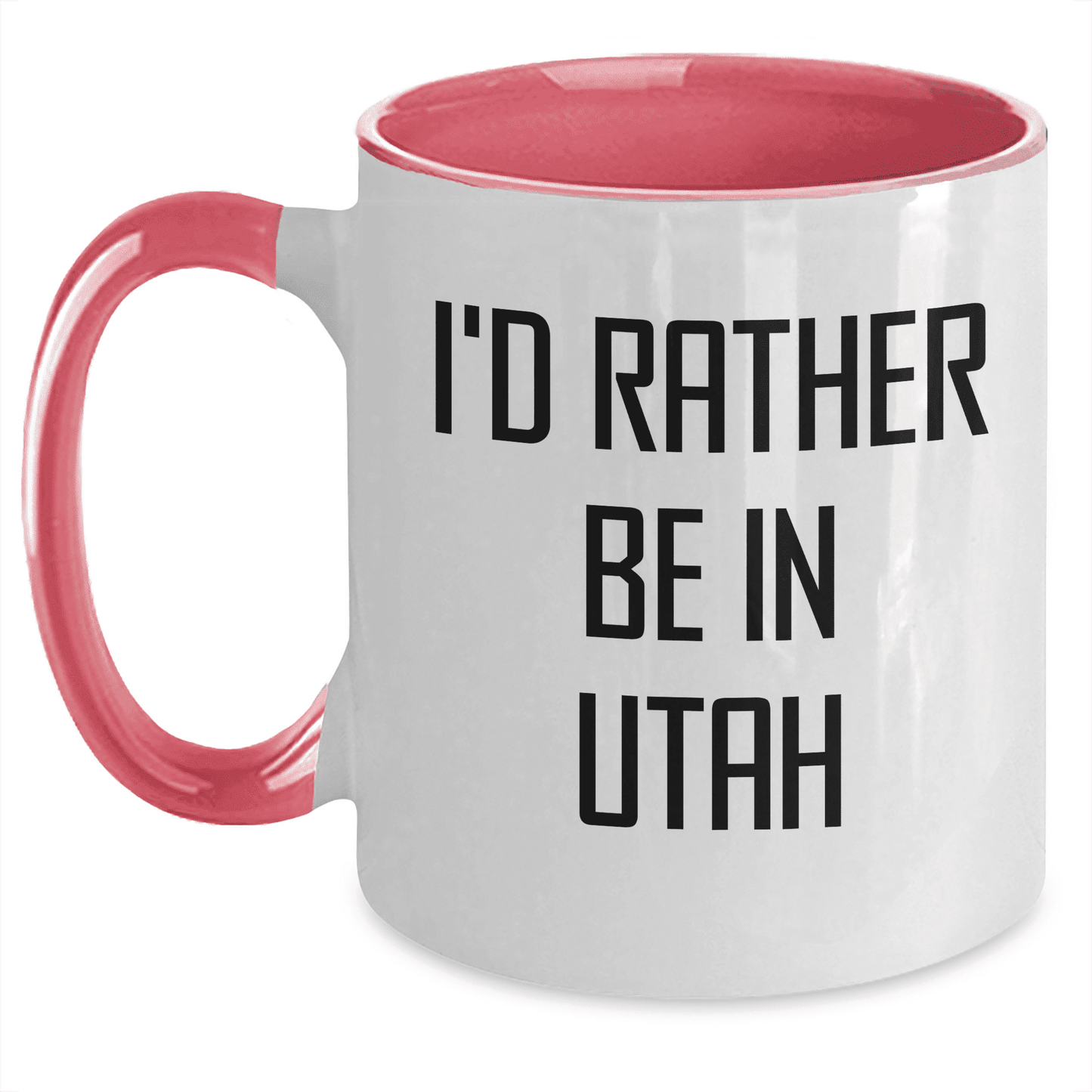 Utah Enthusiasts Gifts, I'd Rather Be In Utah Coffee Mug, Unique Gift Set, Four Color Combinations, Microwave and Dishwasher Safe, 11oz Capacity (150-200 characters)