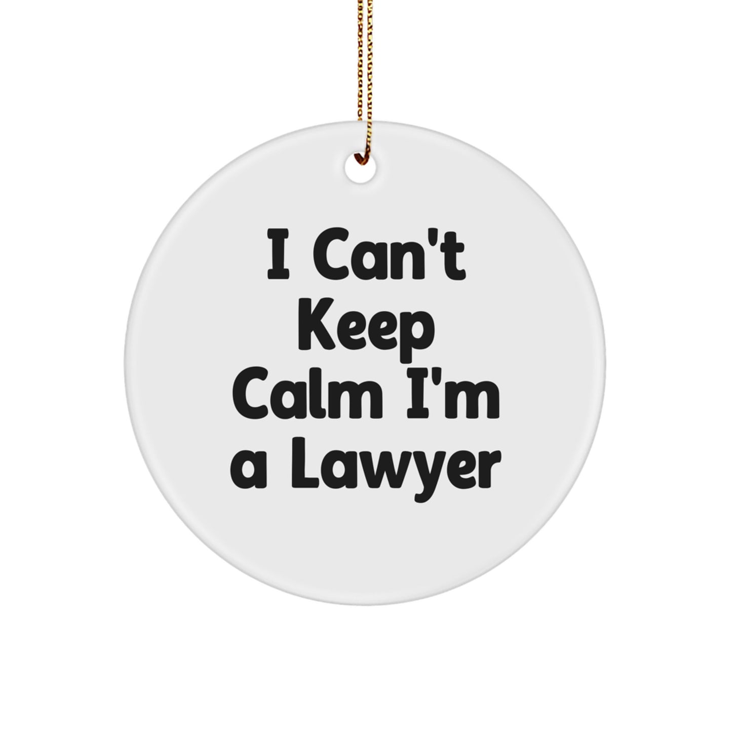 Funny Lawyer Gifts for Men Women from Friends Coworkers Family - I Can't Keep Calm - Image 1