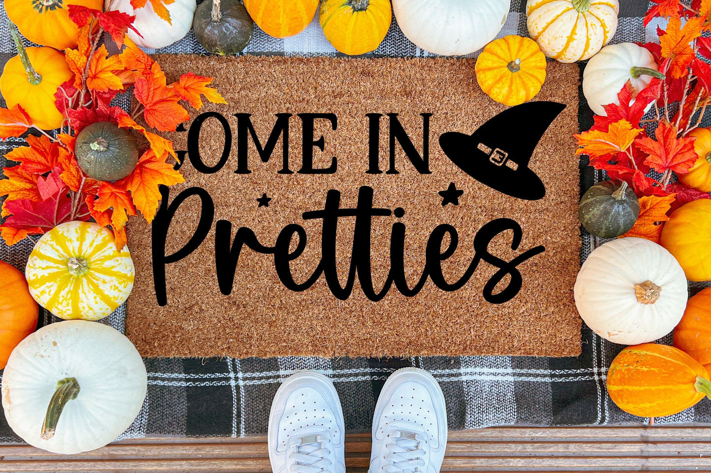 Halloween Decor - Come in Pretties - Doormat - Mallard Moon Gift Shop