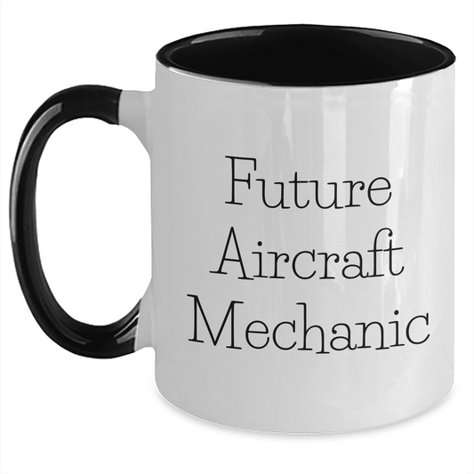 Aircraft Mechanic Gifts, Funny Quote Mug for Future Mechanics, Mom's Day Unique Gifts from Friends, Family, or Coworkers for Him - Mallard Moon Gift Shop