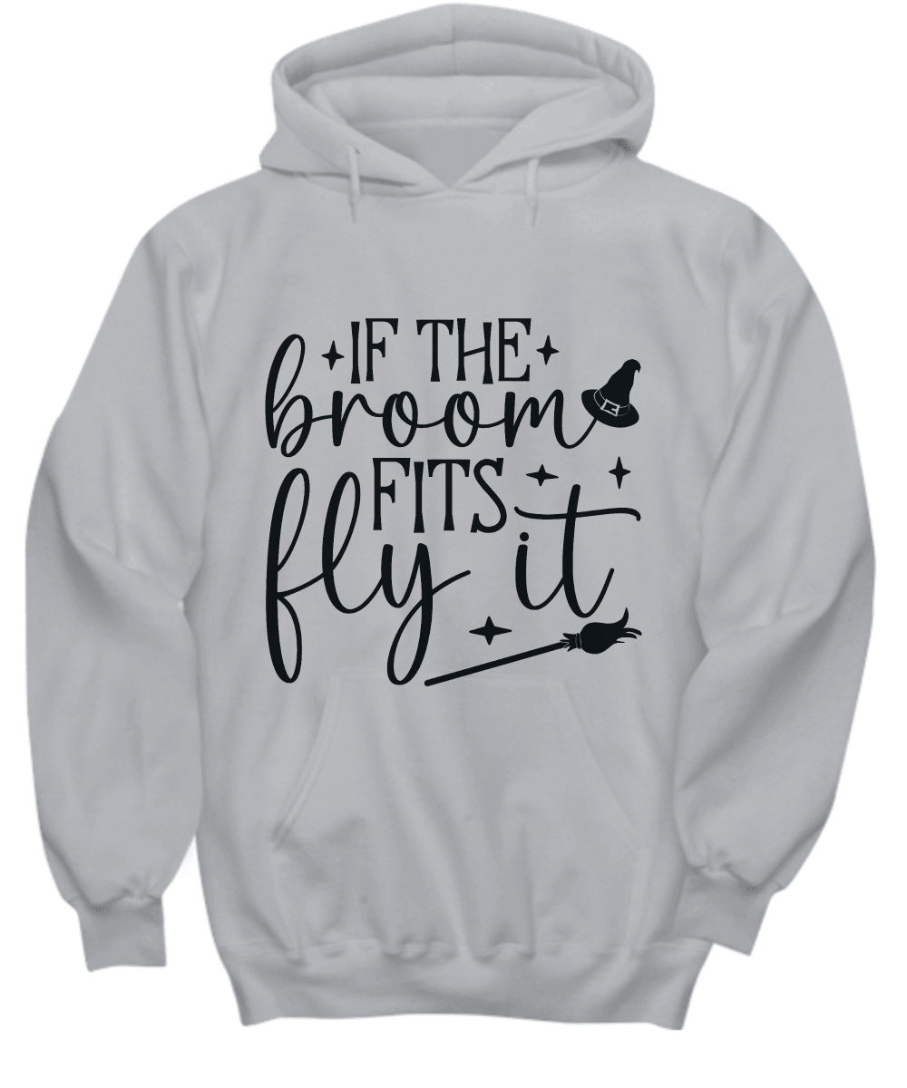 Halloween Hoodie- If the Boom Fits Fly It - Mallard Moon Gift Shop