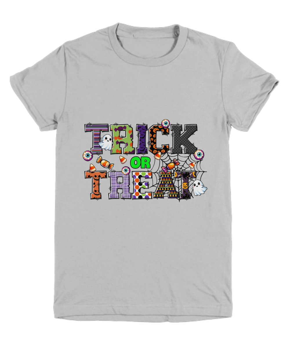 Trick or Treat Halloween Youth Tee Shirt - Mallard Moon Gift Shop