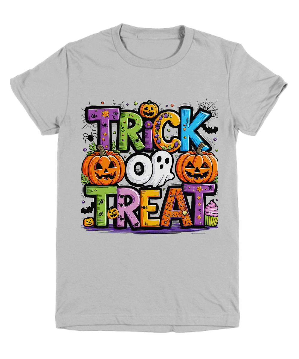 Halloween Trick or Treat Youth Tee Shirt - Mallard Moon Gift Shop