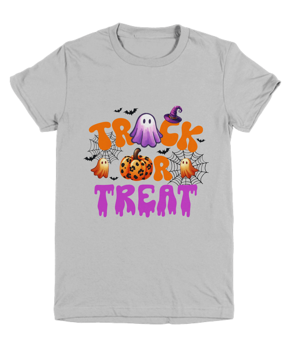Halloween Spooky Trick or Treat Youth Tee Shirt - Mallard Moon Gift Shop