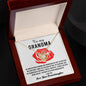 Gift For Grandma from Proud Granddaughter Love Knot Pendant Necklace - Mallard Moon Gift Shop