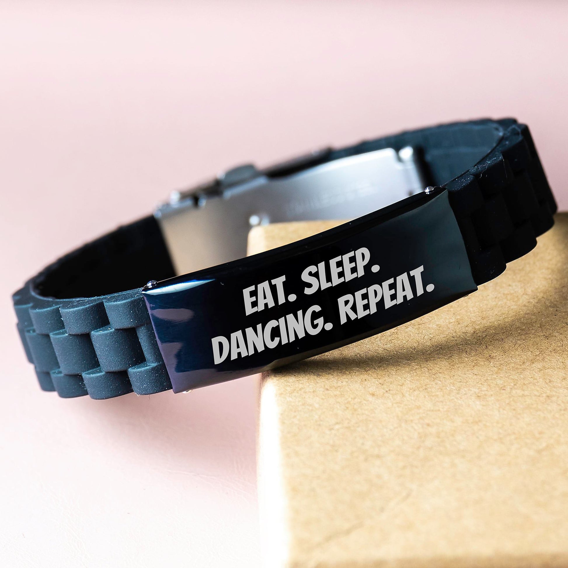 Dancing Enthusiasts Gifts from Friends for Men Eat. Sleep. Dancing. Repeat. Graduation Unique Accessories - Image 3