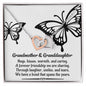 Grandmother Gift from Granddaughter We Have a Bond That Spans the Years Interlocking Hearts Pendant Necklace - Mallard Moon Gift Shop