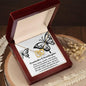 Grandmother Gift from Granddaughter We Have a Bond That Spans the Years Interlocking Hearts Pendant Necklace - Mallard Moon Gift Shop