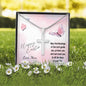 Happy Easter May the Blessings of the Lord Guide You Personalized Engraved Cross Necklace - Mallard Moon Gift Shop