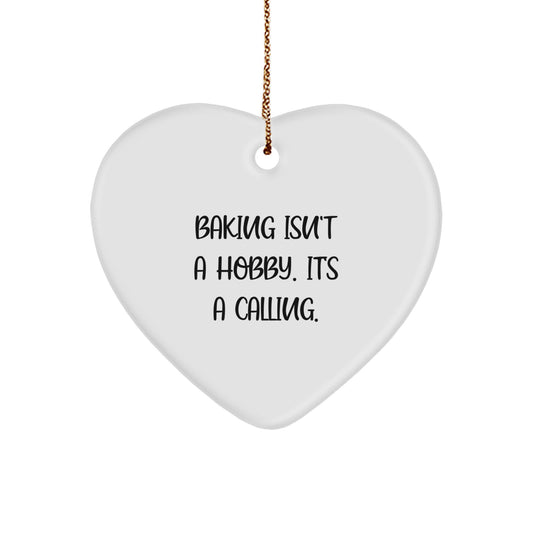 Baking Gifts for Women - Funny Heart Ornament Gifts from Friends, Christmas Unique Gifts - Image 1