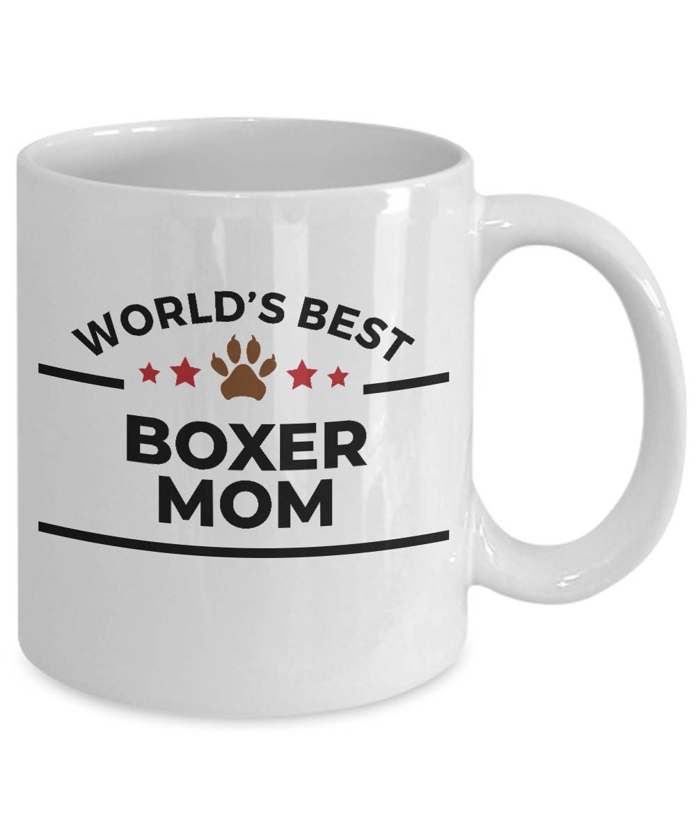 Boxer Dog Mom Mug