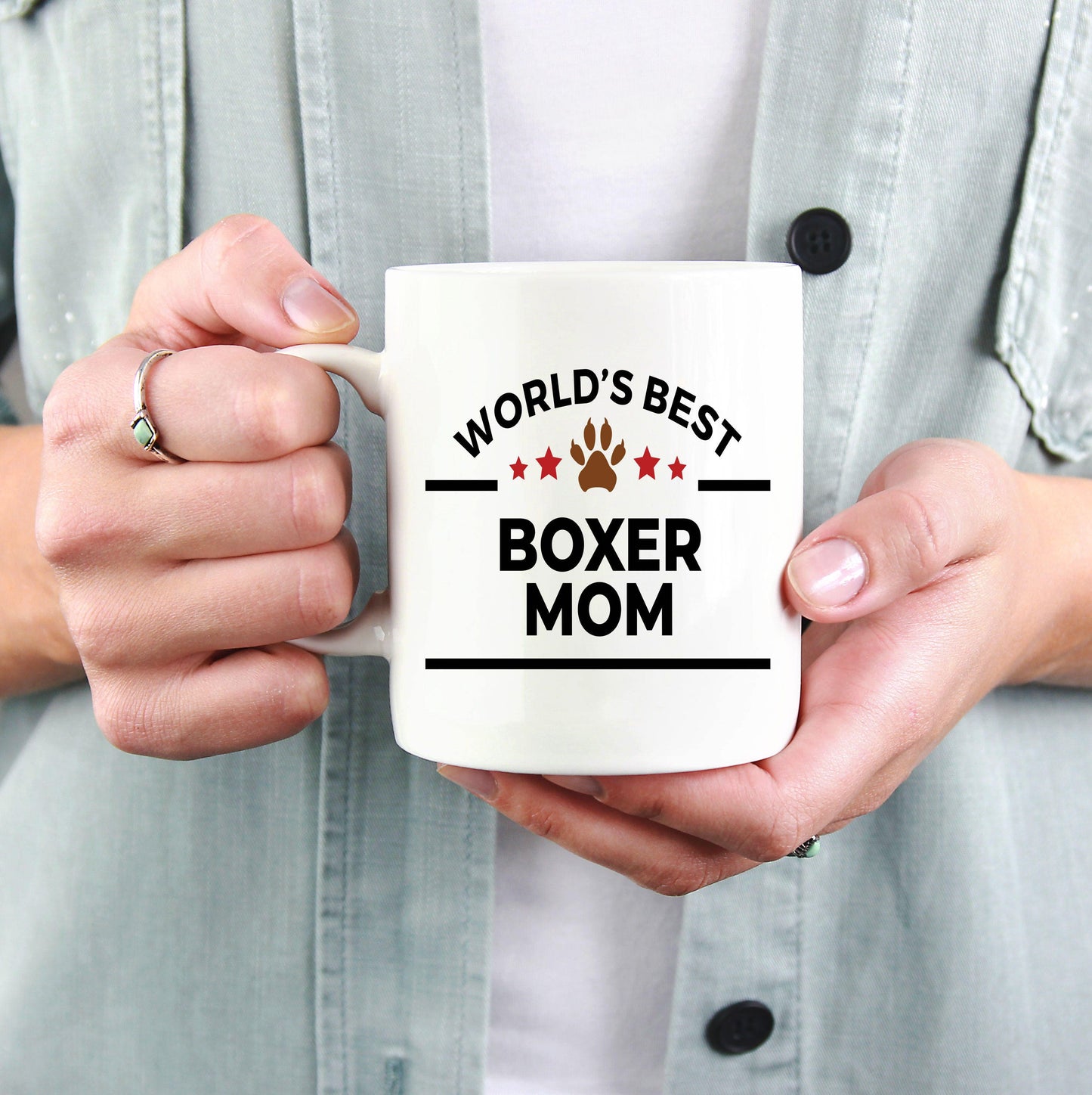 Boxer Dog Mom Mug