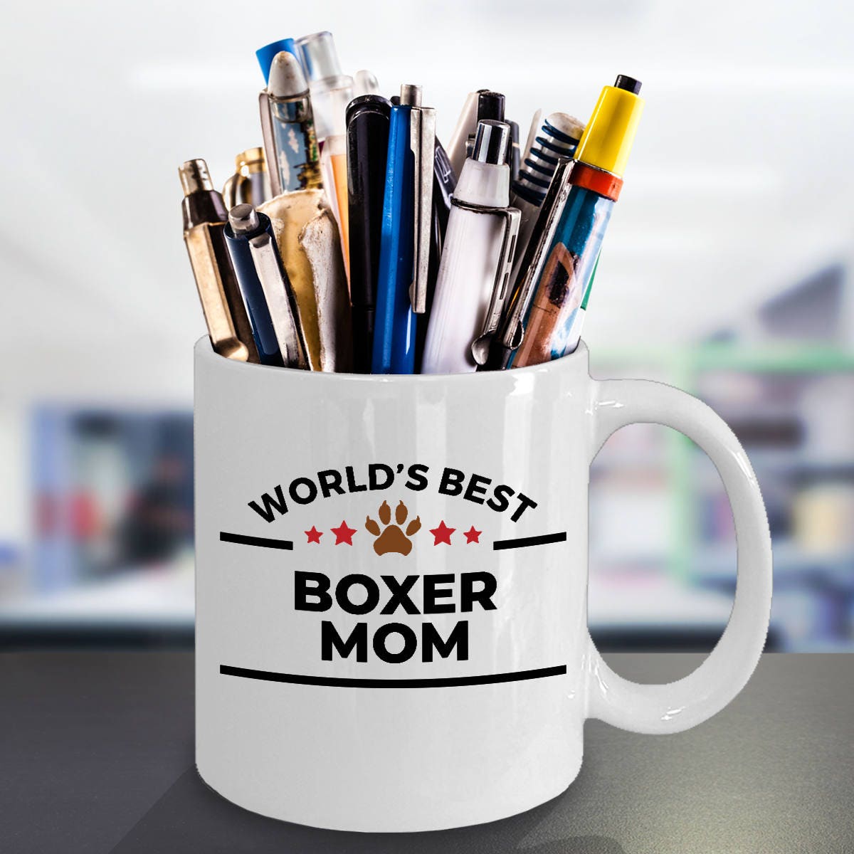 Boxer Dog Mom Mug