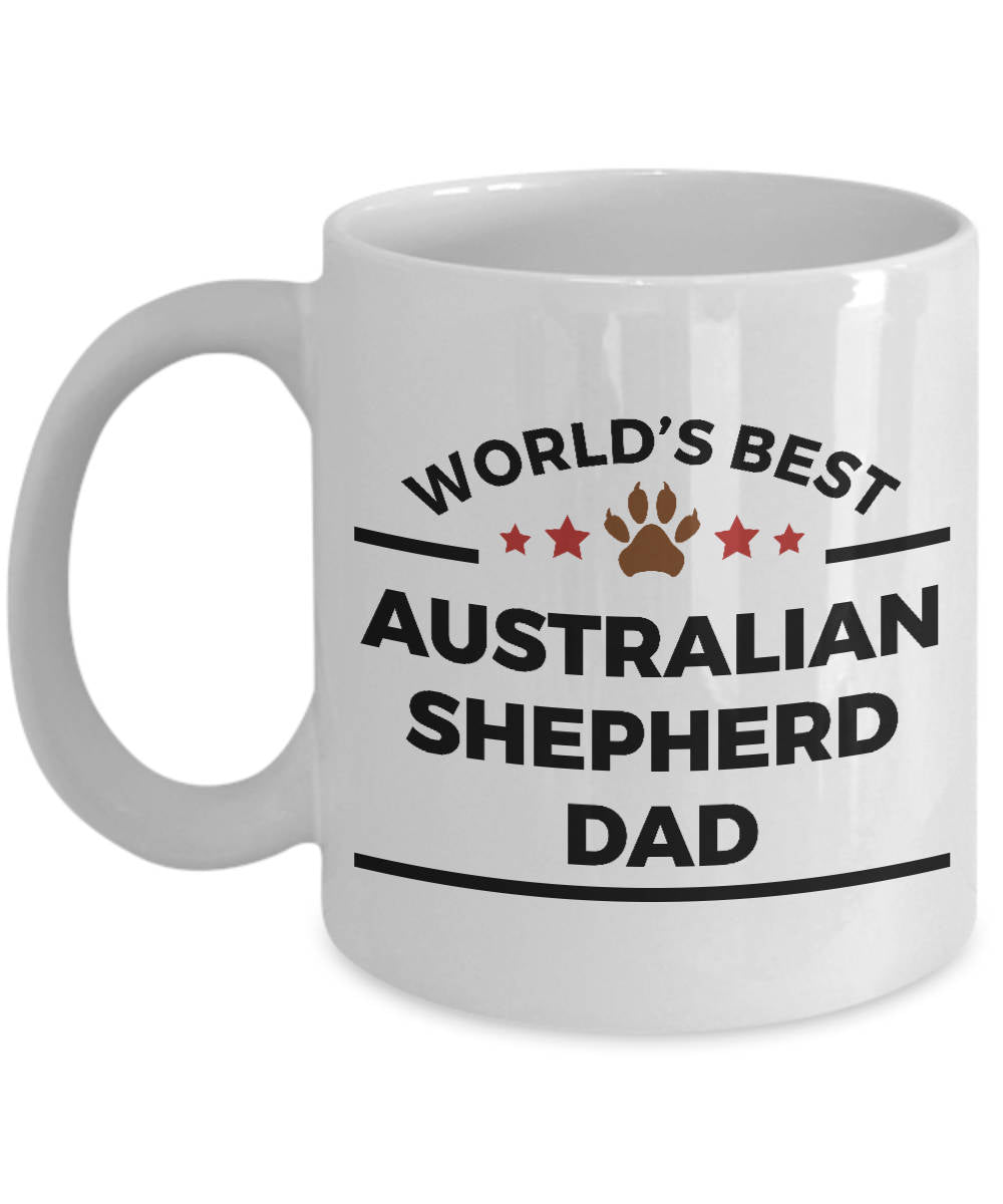 Australian Shepherd Dog Dad Mug - Mallard Moon Gift Shop