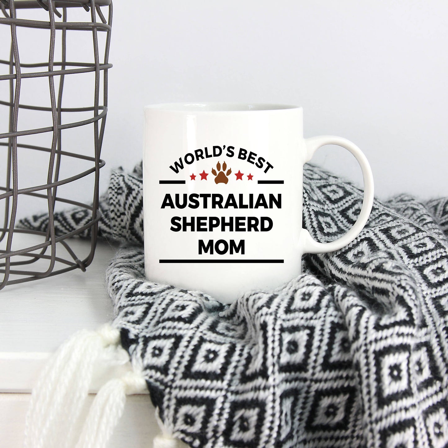 Australian Shepherd Dog Mom Mug - Mallard Moon Gift Shop