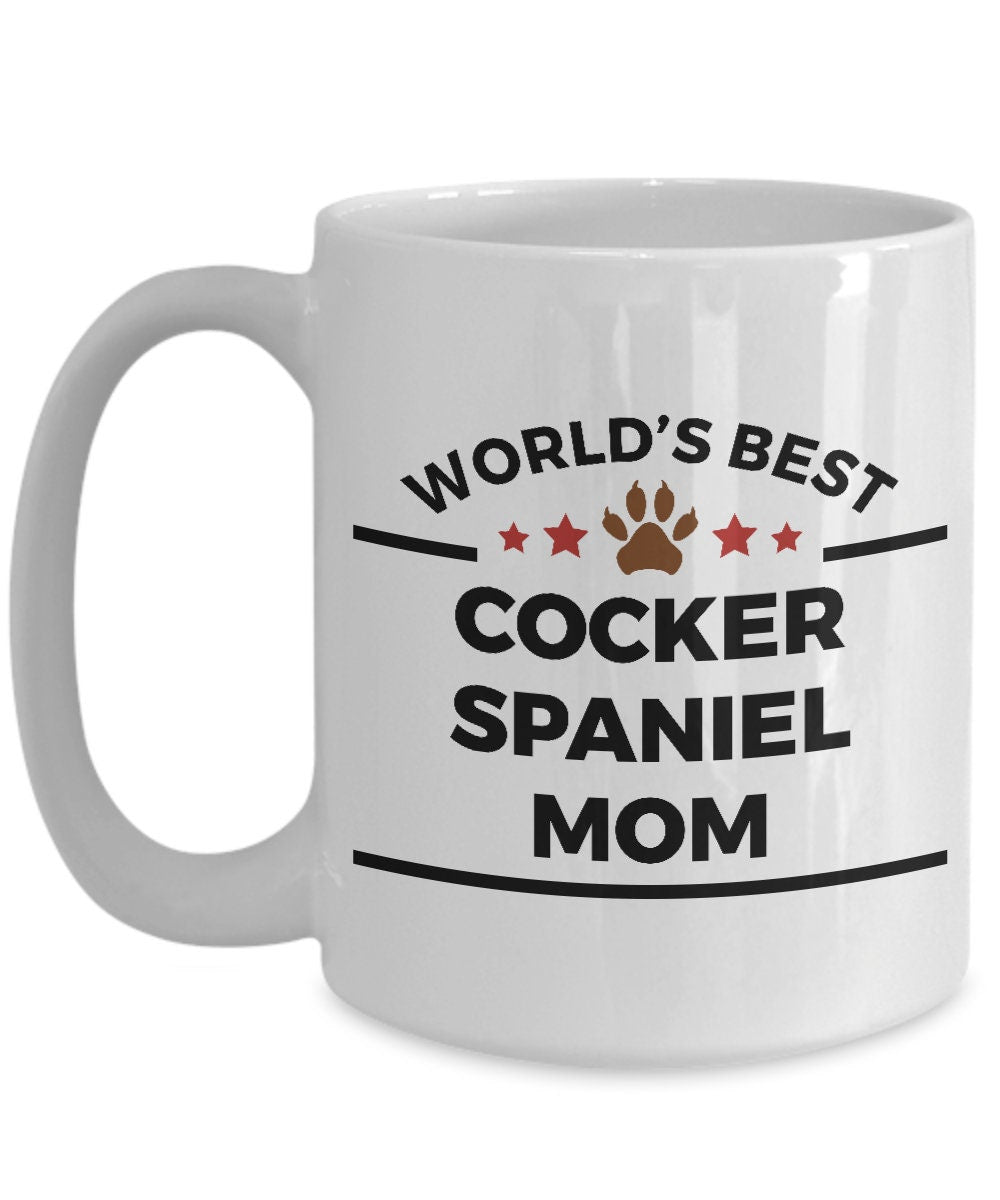 Cocker Spaniel Dog Mom Mug - Mallard Moon Gift Shop