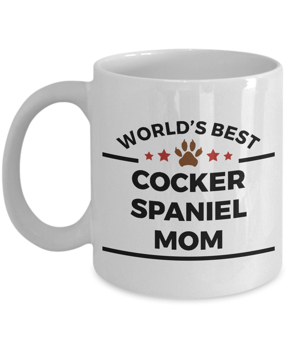 Cocker Spaniel Dog Mom Mug - Mallard Moon Gift Shop
