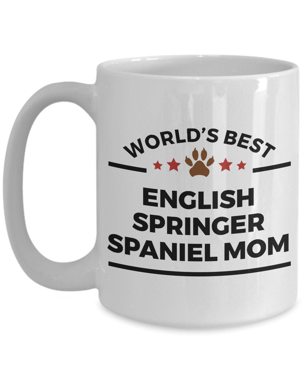 English Springer Spaniel Dog Mom Mug - Mallard Moon Gift Shop
