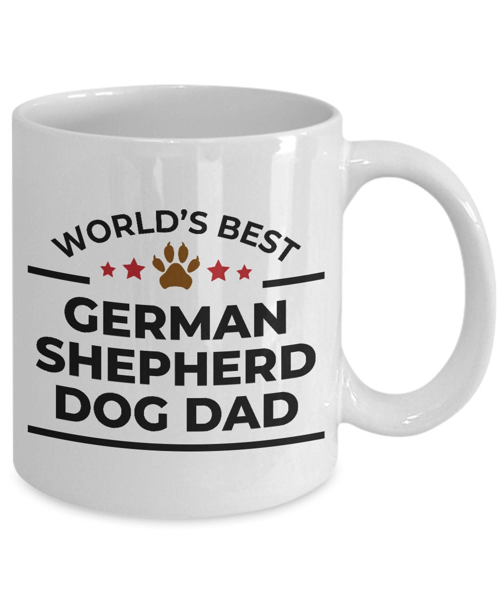 German Shepherd Dog Dad Mug - Mallard Moon Gift Shop