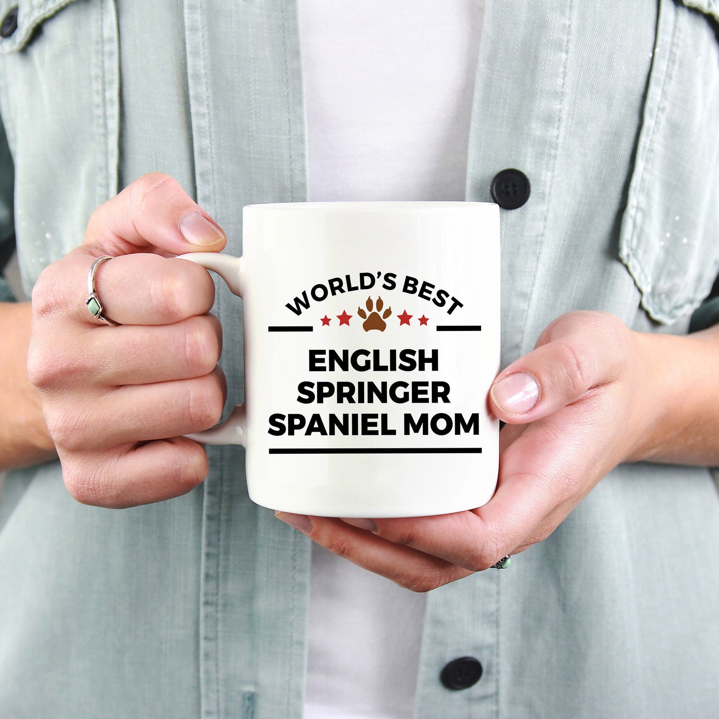 English Springer Spaniel Dog Mom Mug - Mallard Moon Gift Shop