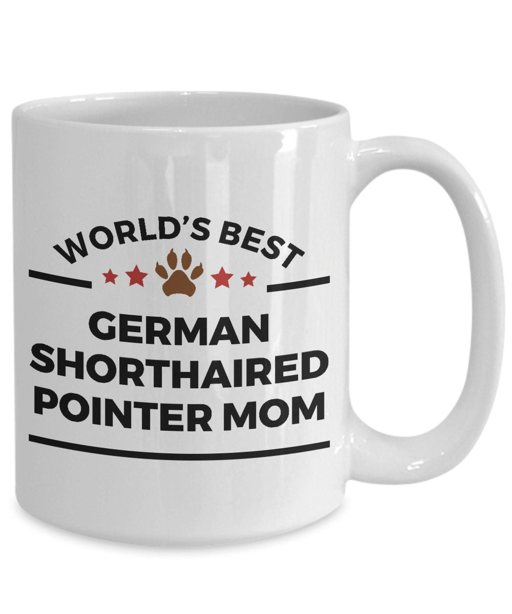 German Shorthaired Pointer Dog Mom Coffee Mug - Mallard Moon Gift Shop