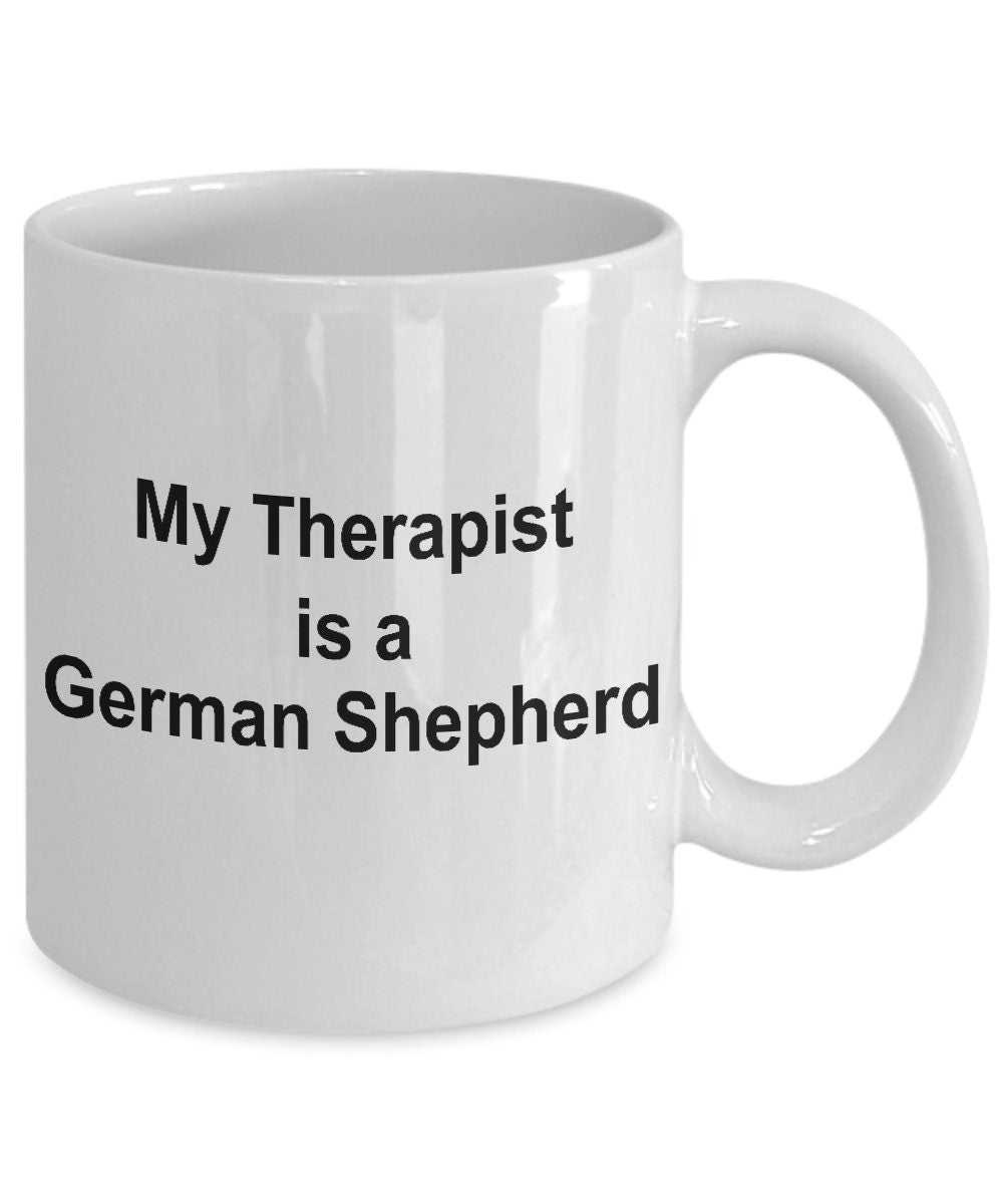 German Shepherd Dog Therapist Mug - Mallard Moon Gift Shop