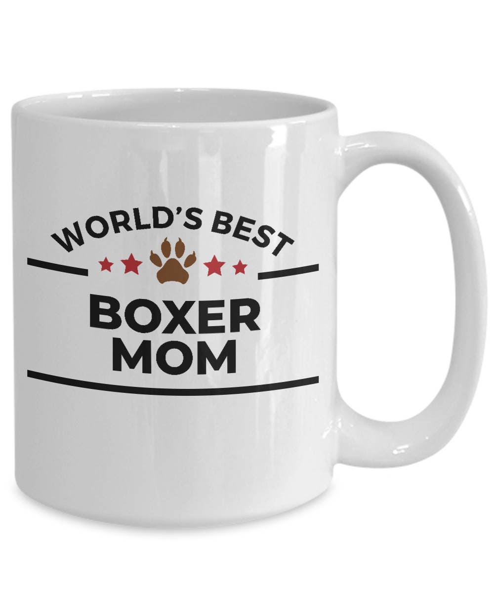 Boxer Dog Mom Mug