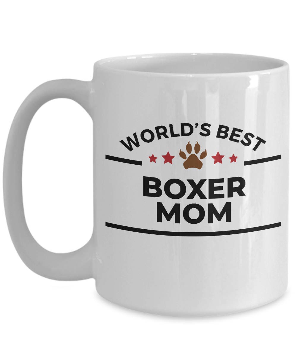 Boxer Dog Mom Mug