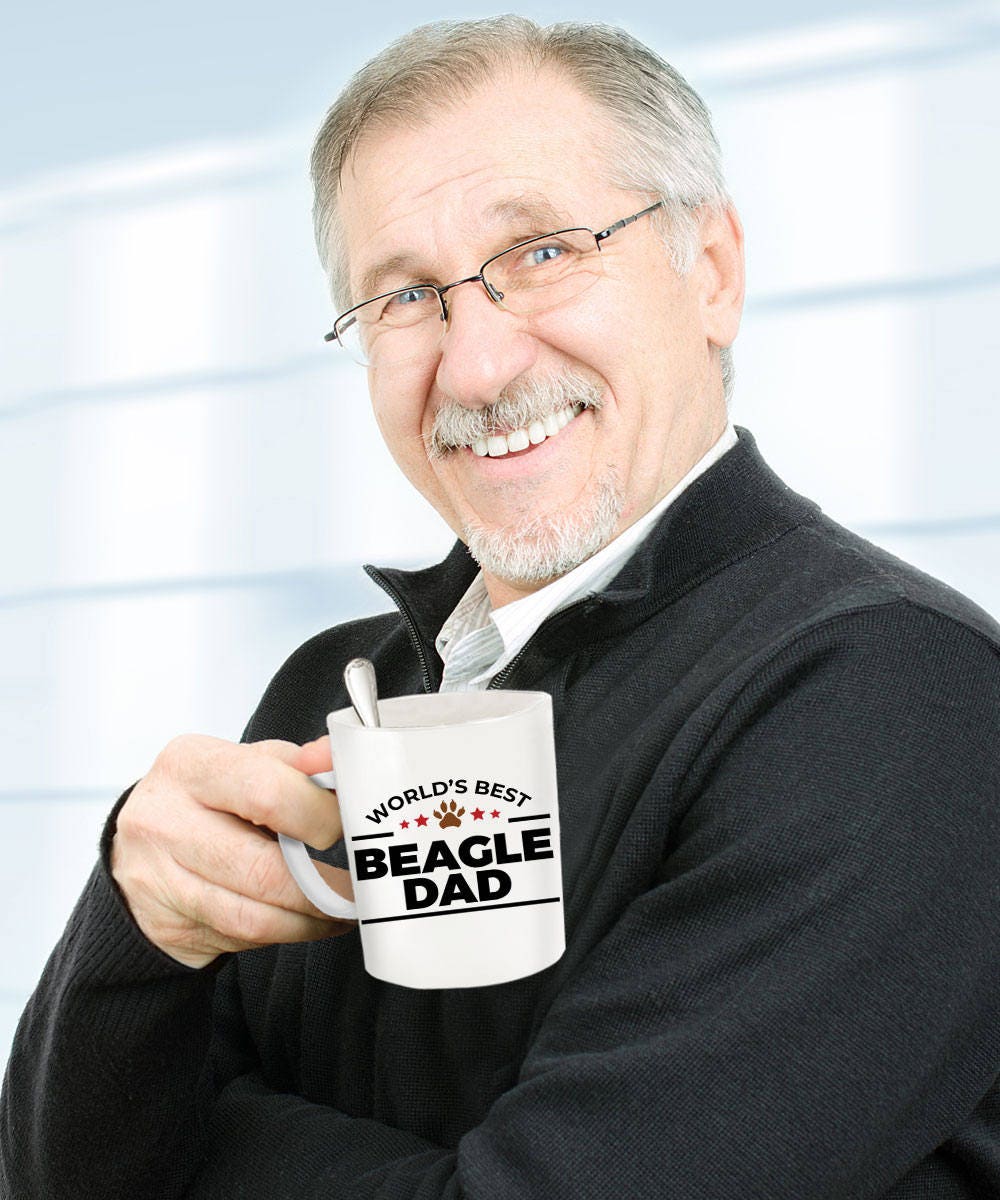 Beagle Dog Dad Mug - Mallard Moon Gift Shop