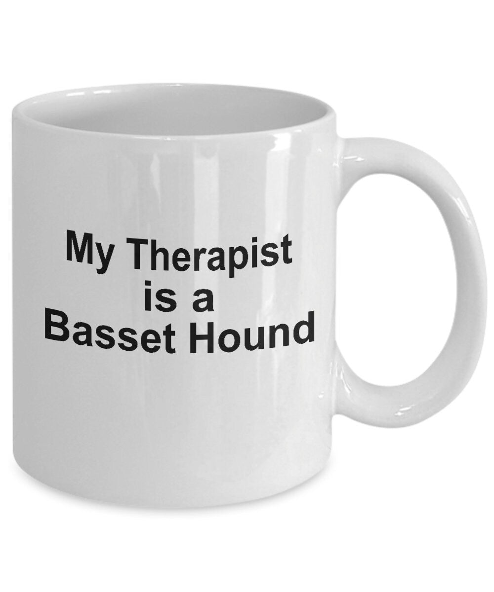 Basset Hound Dog Therapist Mug