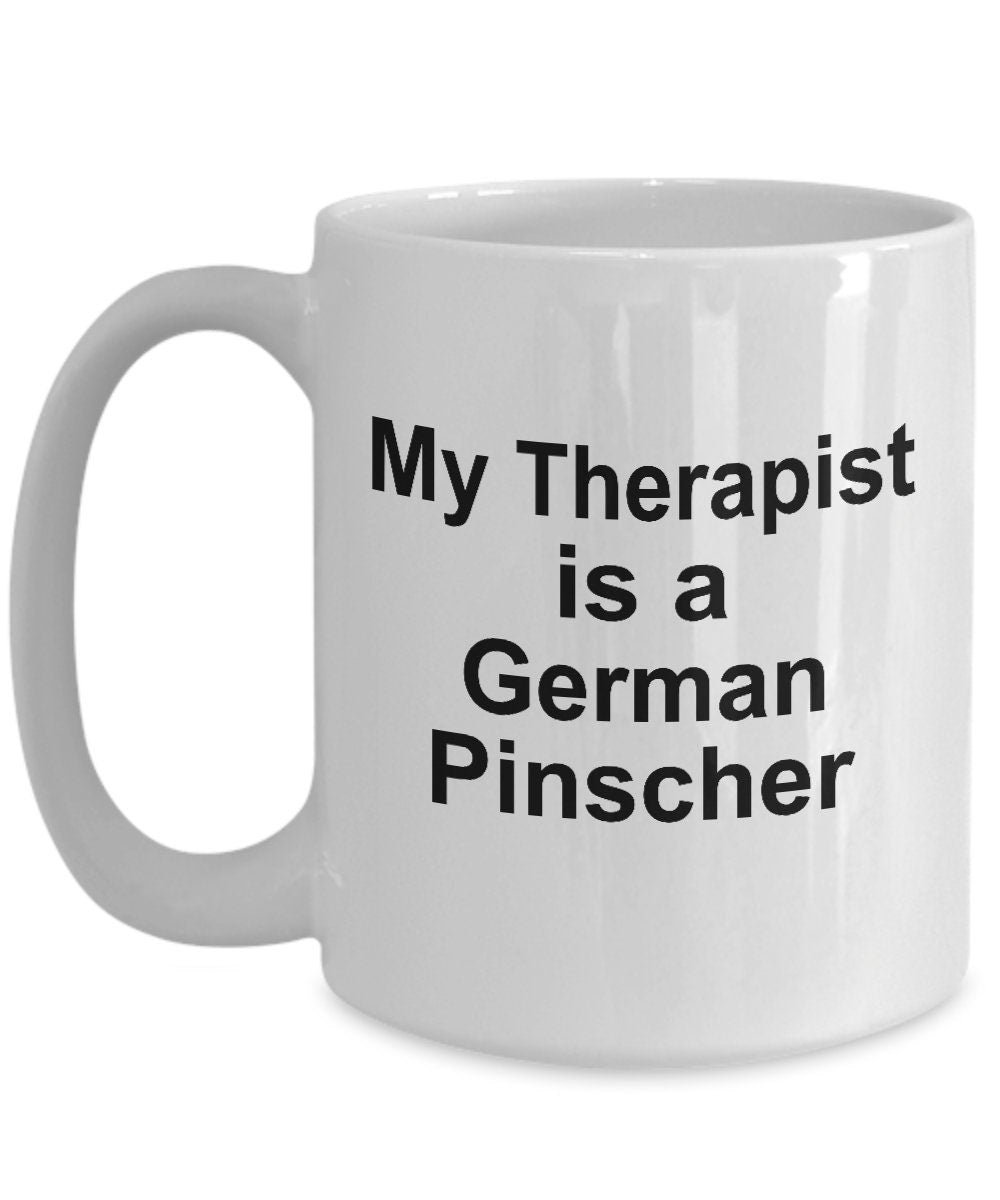 German Pinscher Dog Therapist Mug