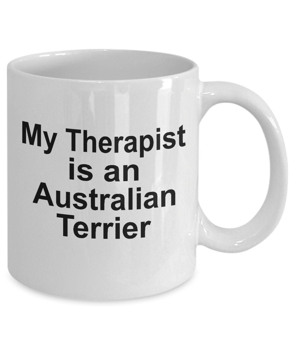 Australian Terrier Dog Therapist Mug - Mallard Moon Gift Shop