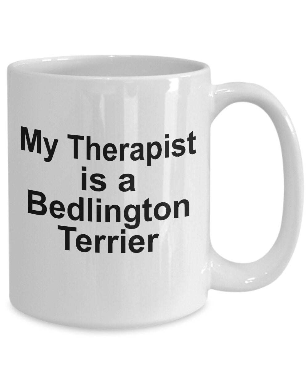 Bedlington Terrier Dog Therapist Mug - Mallard Moon Gift Shop